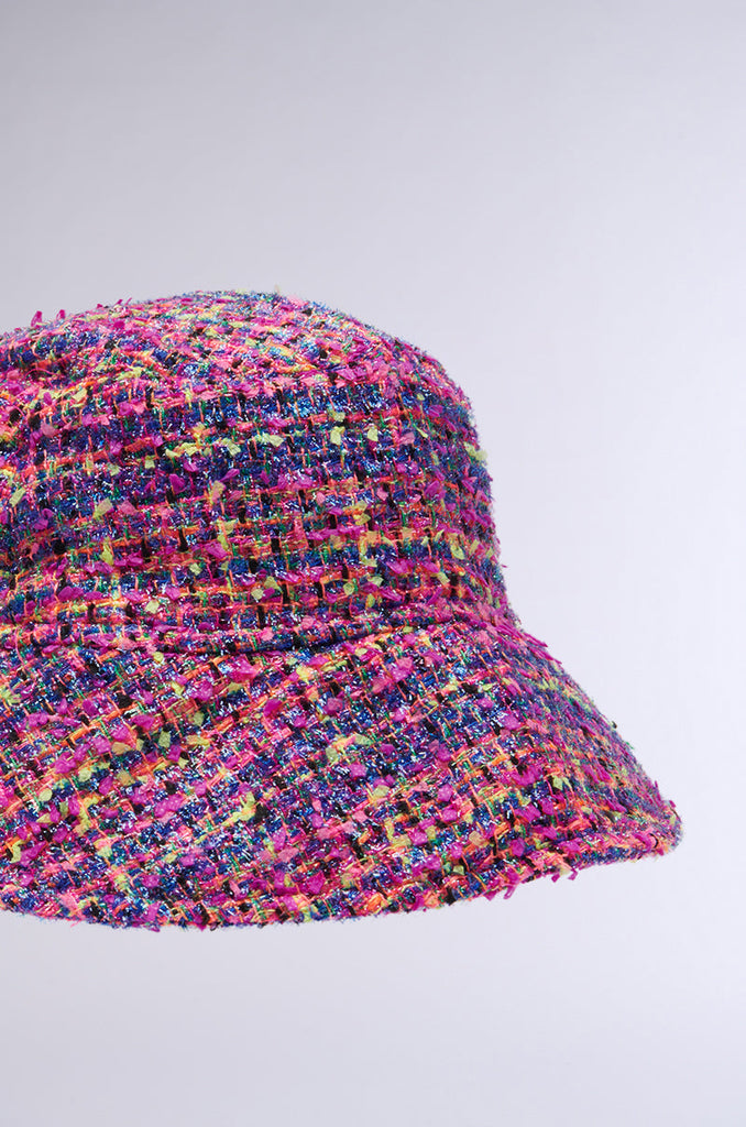 TWEED PRINCESS BUCKET HAT
