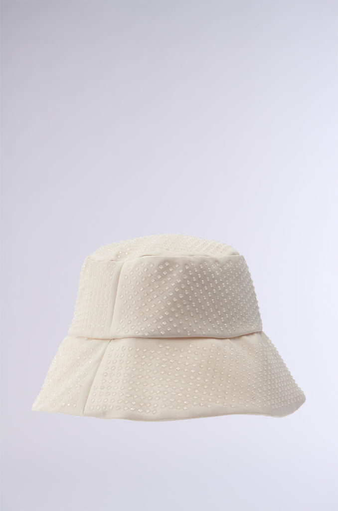 CHAMPAGNE SIPPIN BLING BUCKET HAT
