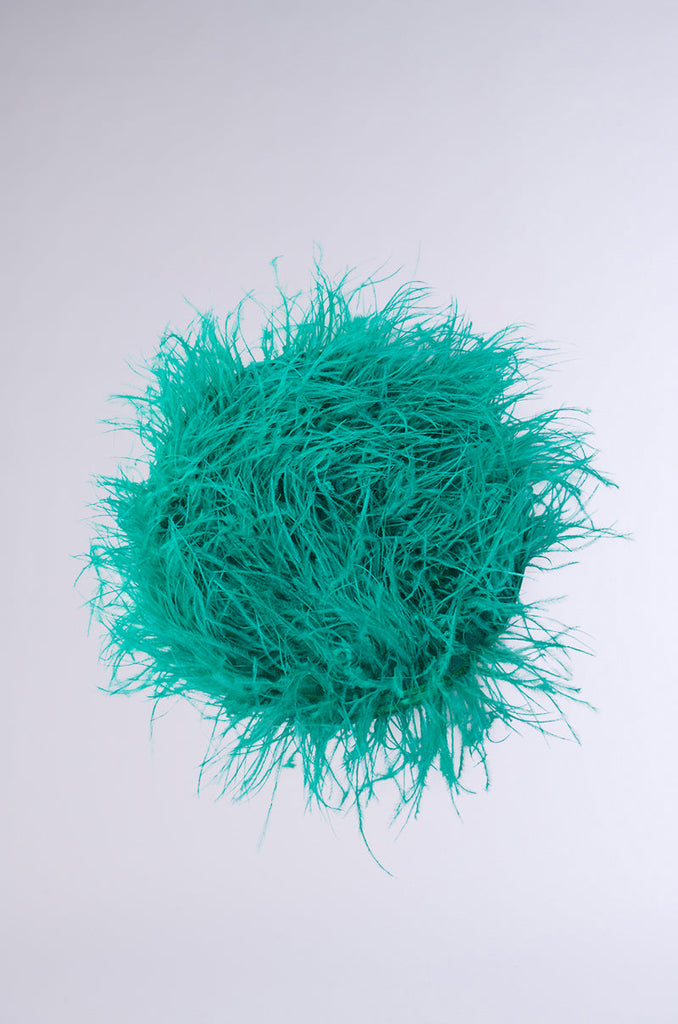 ULTIMATE VIBES OSTRICH FEATHER HAT