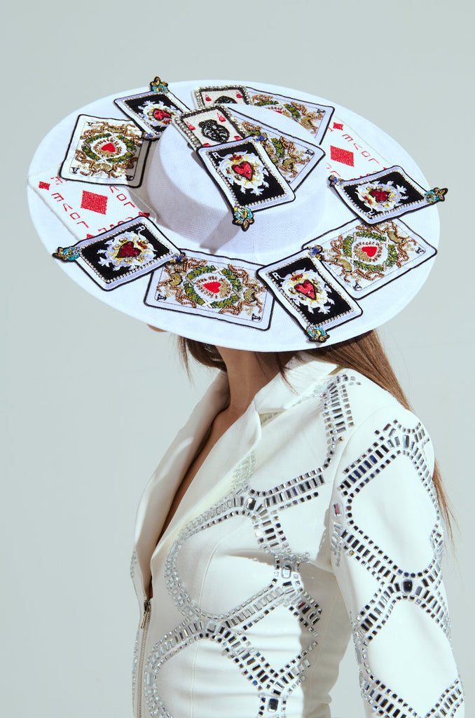 POKER FACE CLIP ON HAT