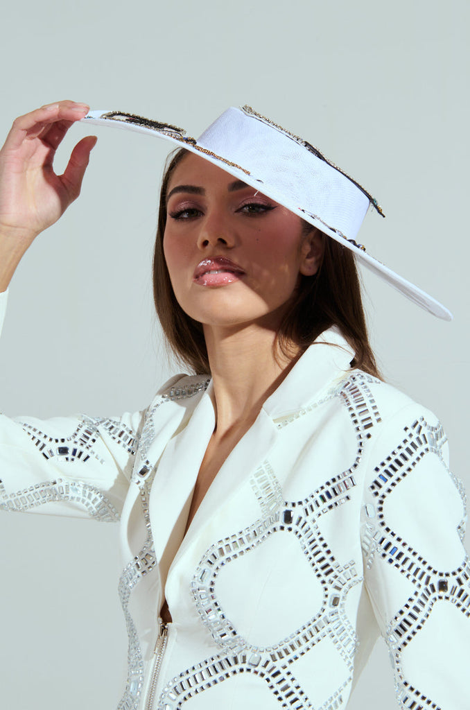 POKER FACE CLIP ON HAT