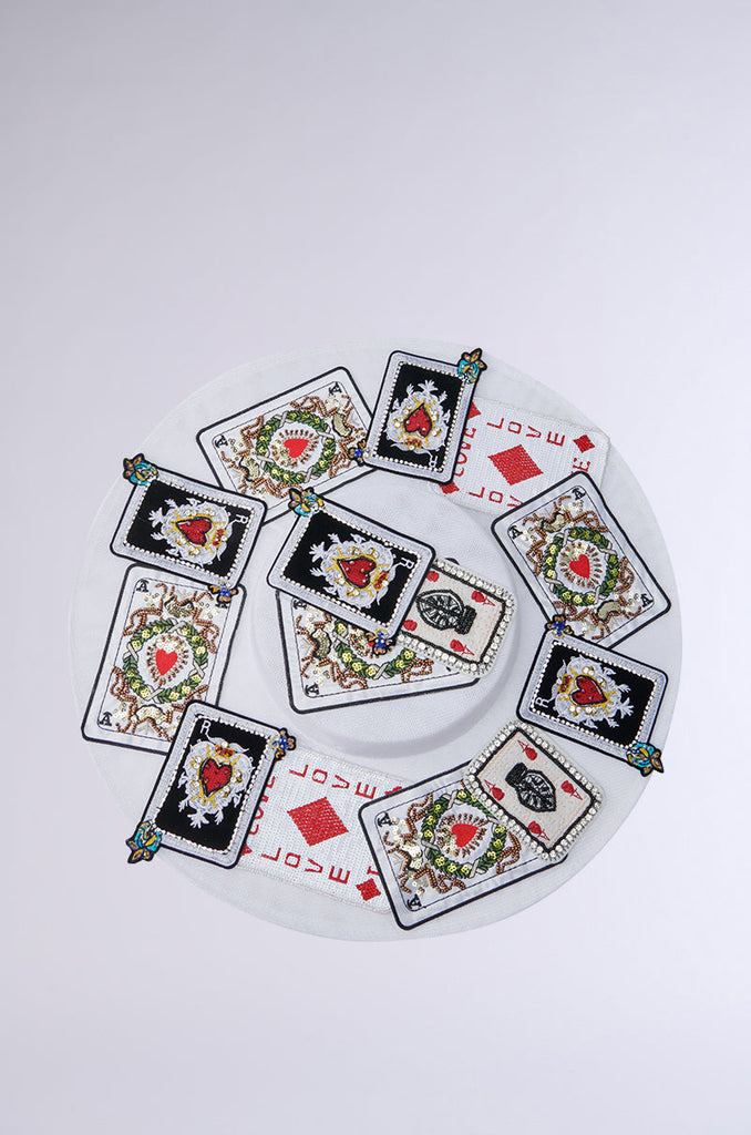 POKER FACE CLIP ON HAT