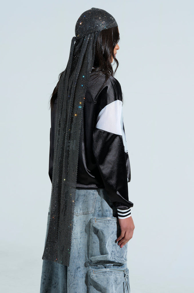 ONLY THE ELITE RHINESTONE NET DURAG