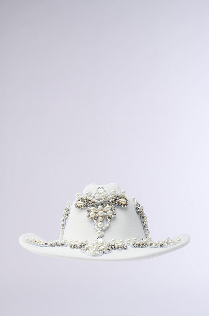 BOUJEE PEARL COWBOY HAT