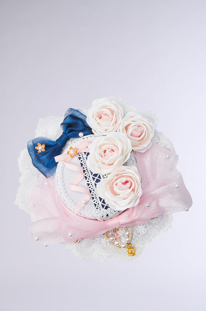 MARIE EMBELLISHED CLIP ON HAT