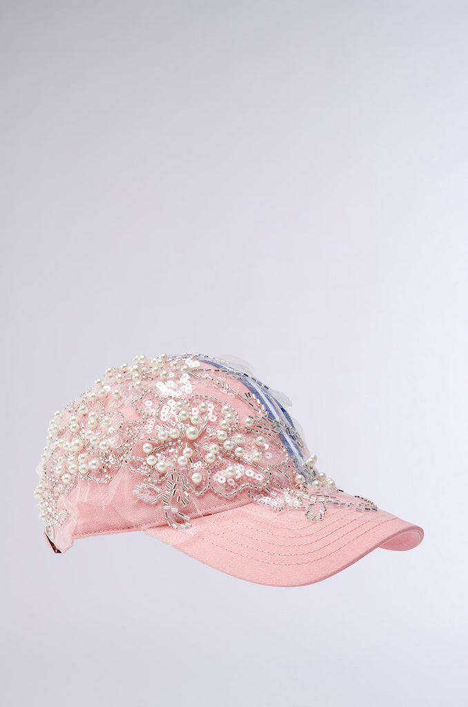 LUCKY 14 APPLIQUE HAT