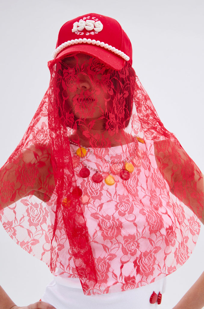 ROSE CITY VEIL HAT