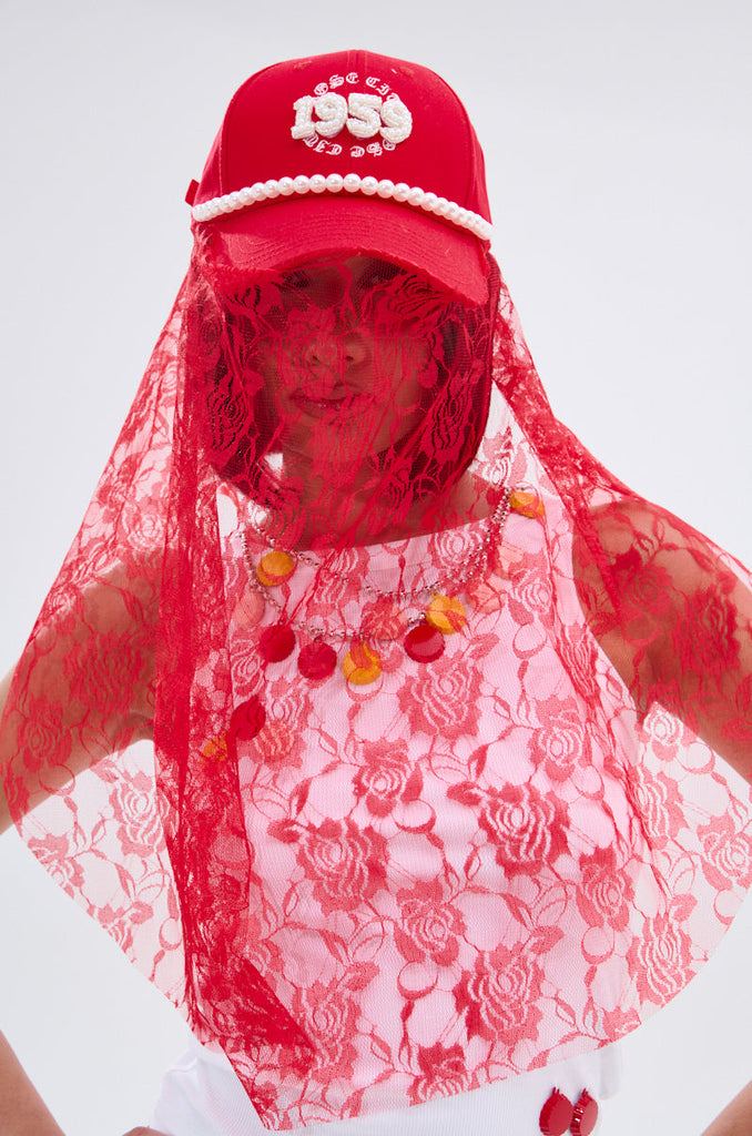 ROSE CITY VEIL HAT