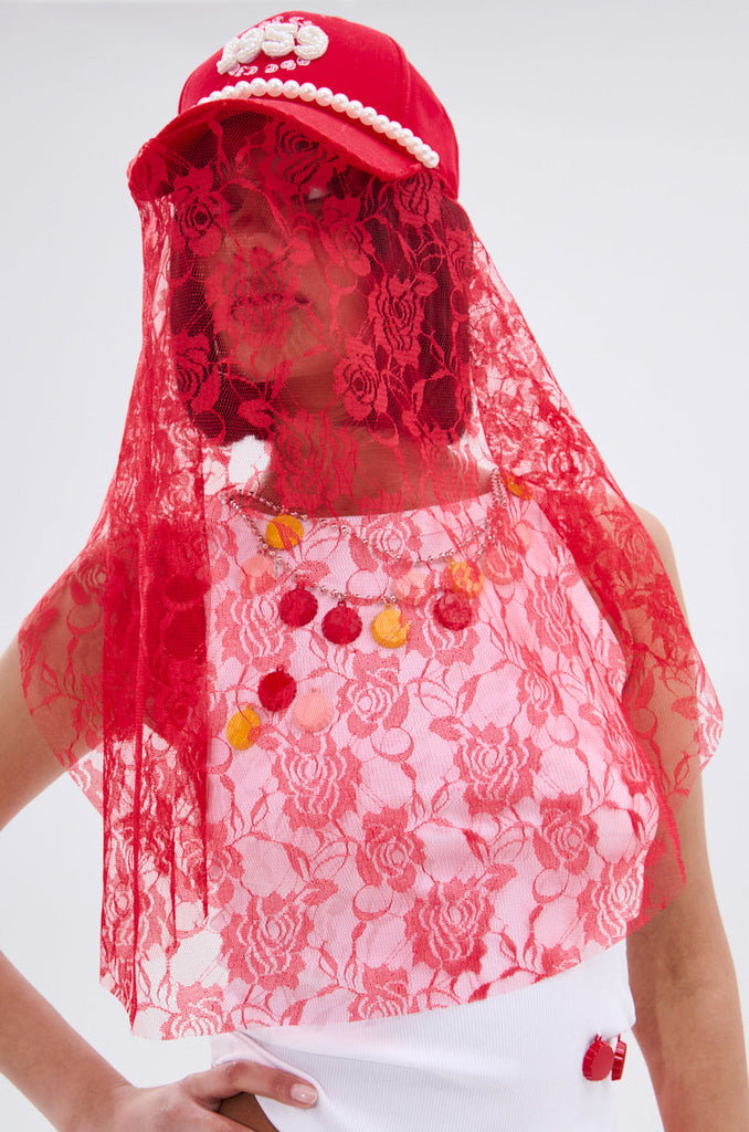ROSE CITY VEIL HAT