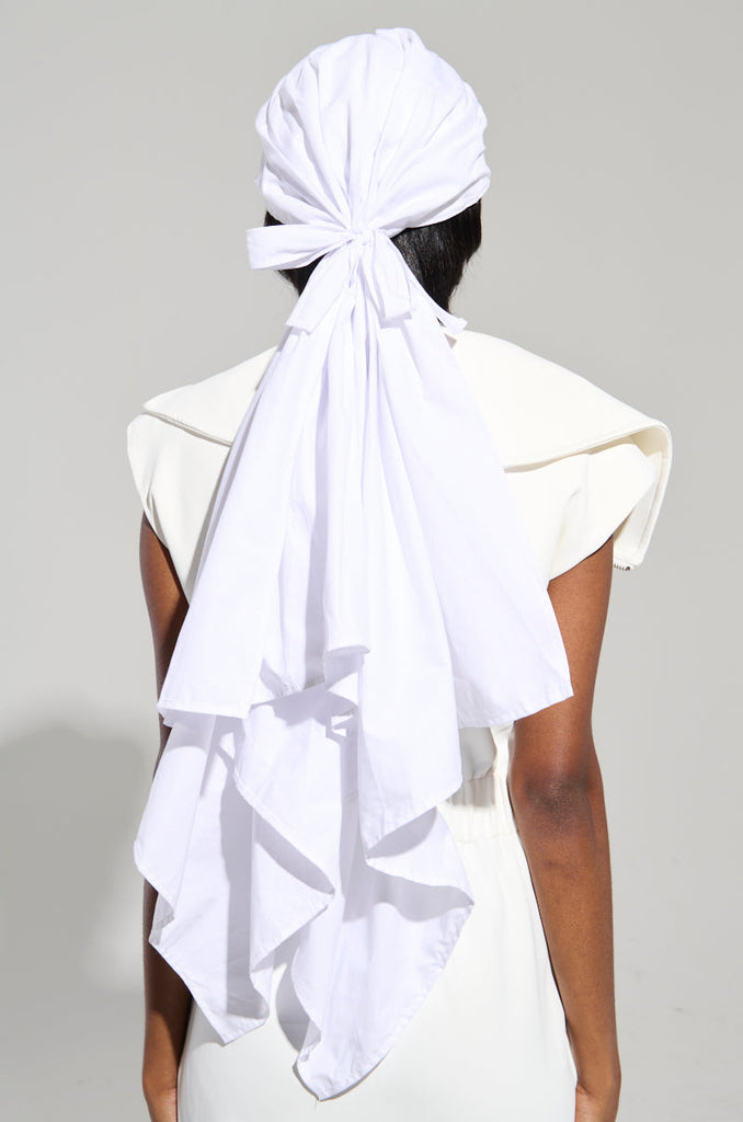 TIE IT ALL BACK PU HAT
