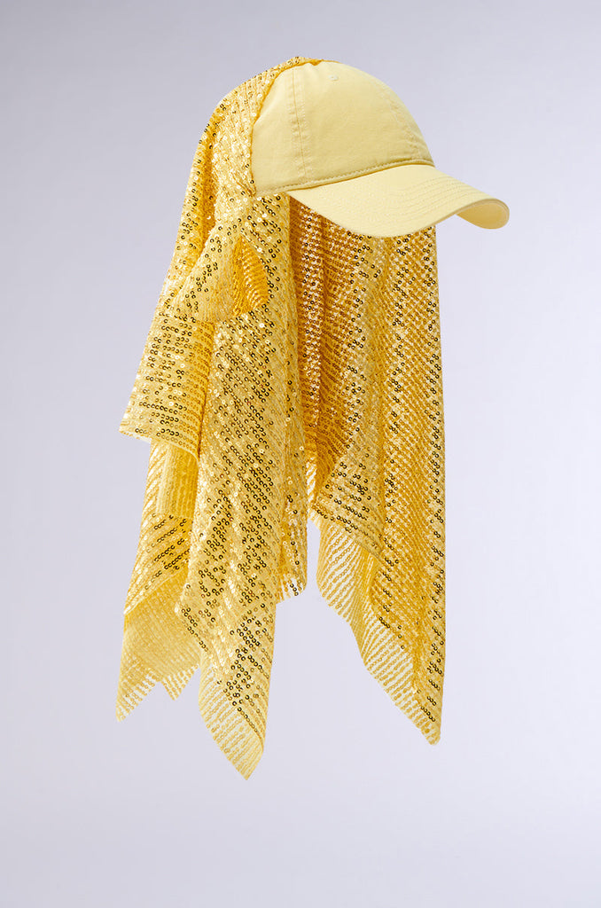 IN NYC SEQUIN SCARF HAT