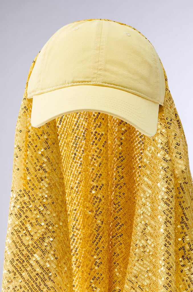IN NYC SEQUIN SCARF HAT