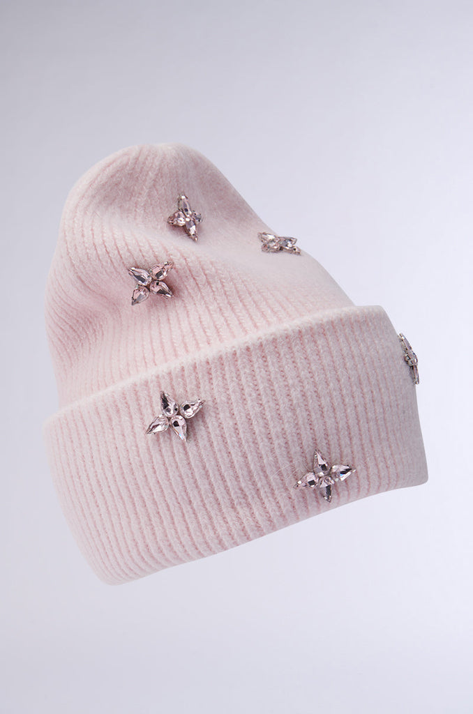 STAR POWER RHINESTONE BEANIE