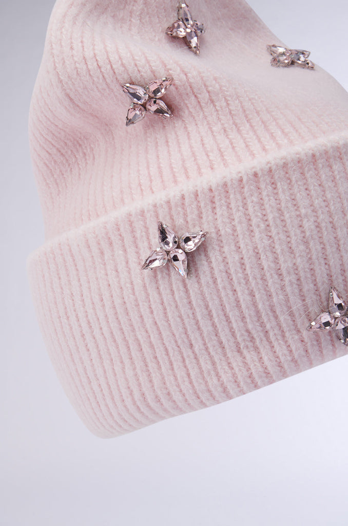 STAR POWER RHINESTONE BEANIE