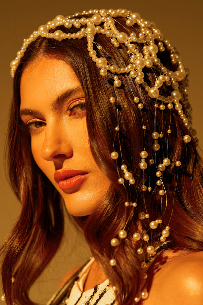 PEARL LOVE HEADPIECE