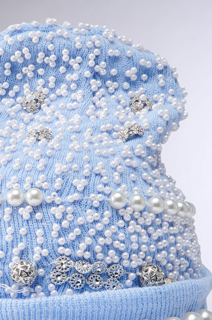IT GURL EMBELLISHED BEANIE