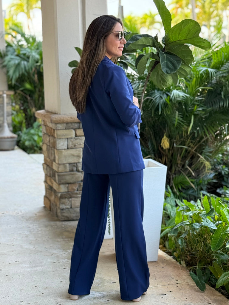 "Fran" Belted High Waisted Stretchy Pants