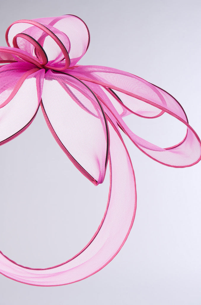 TO THE RACES FASCINATOR IN PINK