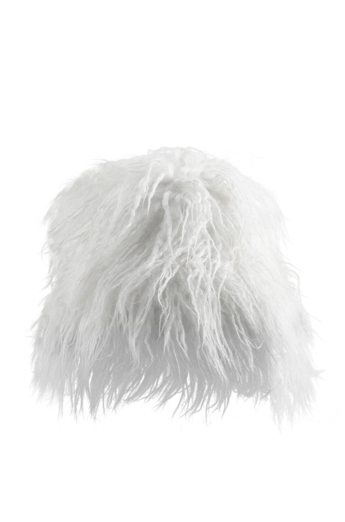 CALL ME CRAZY FAUX MOHAIR BUCKET HAT