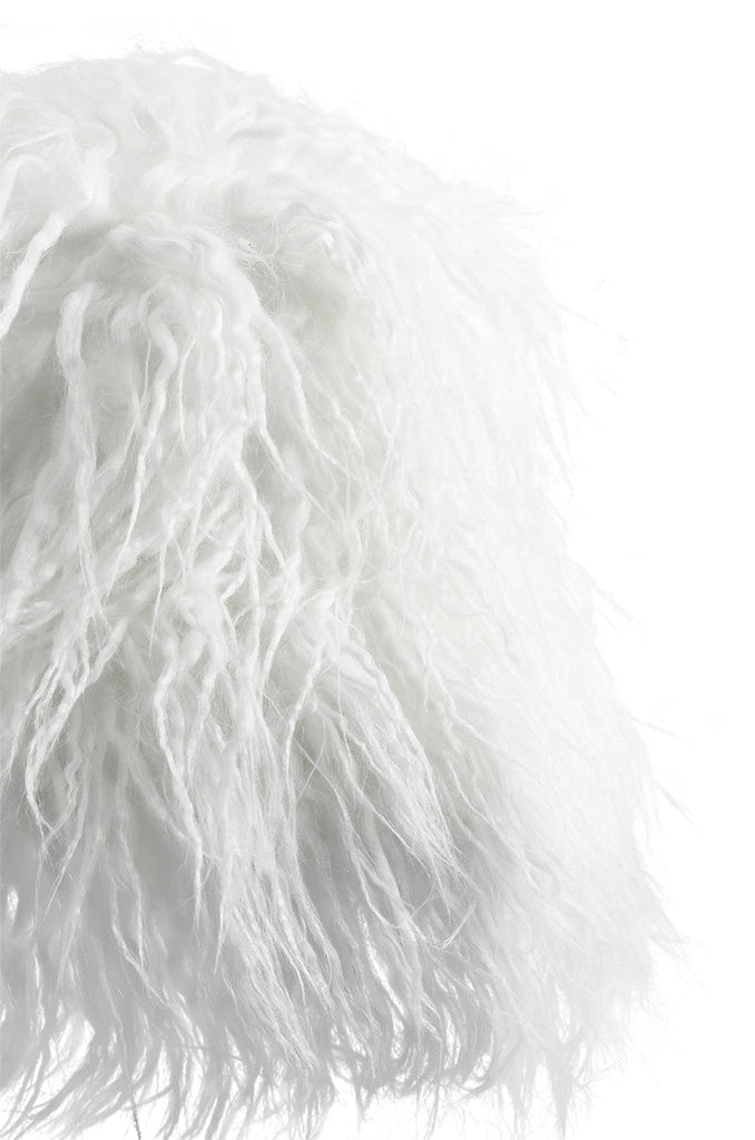 CALL ME CRAZY FAUX MOHAIR BUCKET HAT