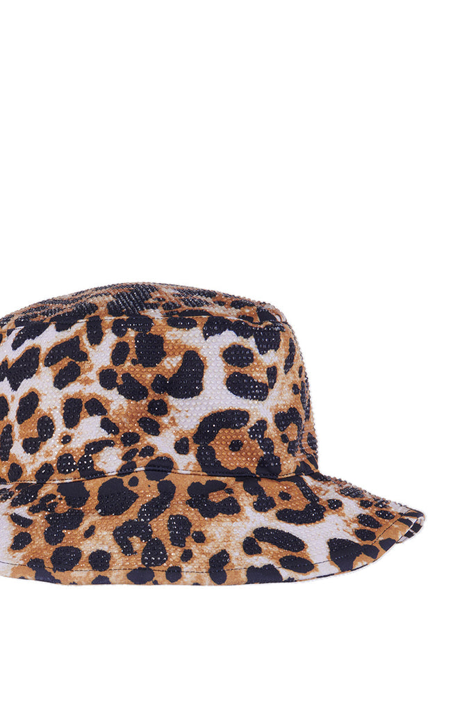 CHEETAH GURLLL BUCKET HAT