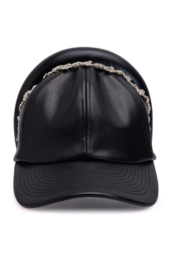 CROWNED ROYALTY EMBELLISHED HAT