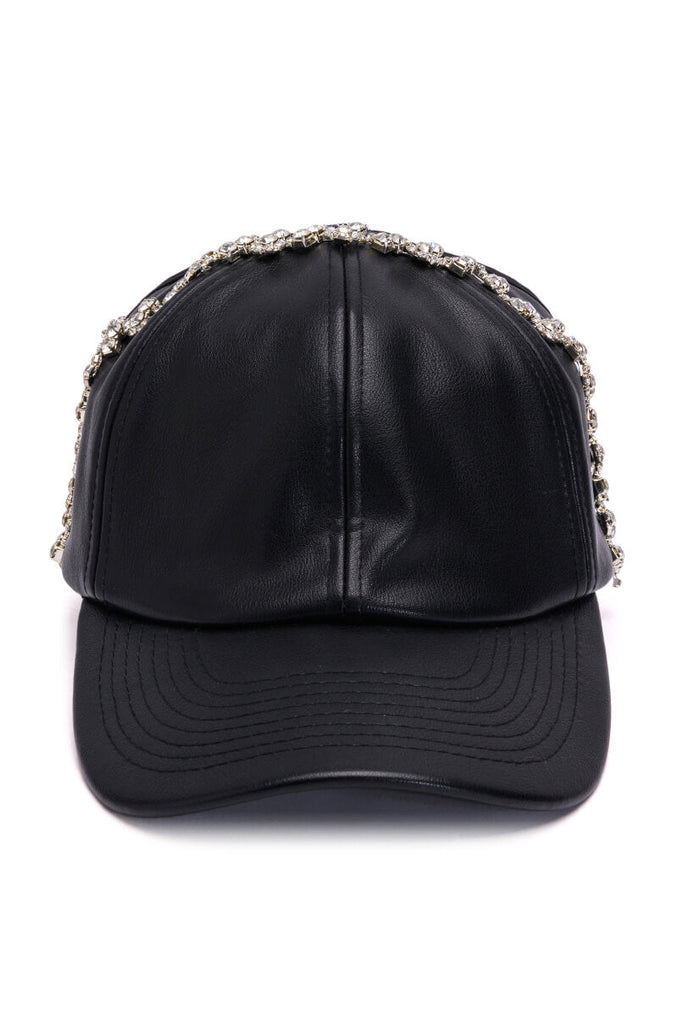 CROWNED ROYALTY EMBELLISHED HAT