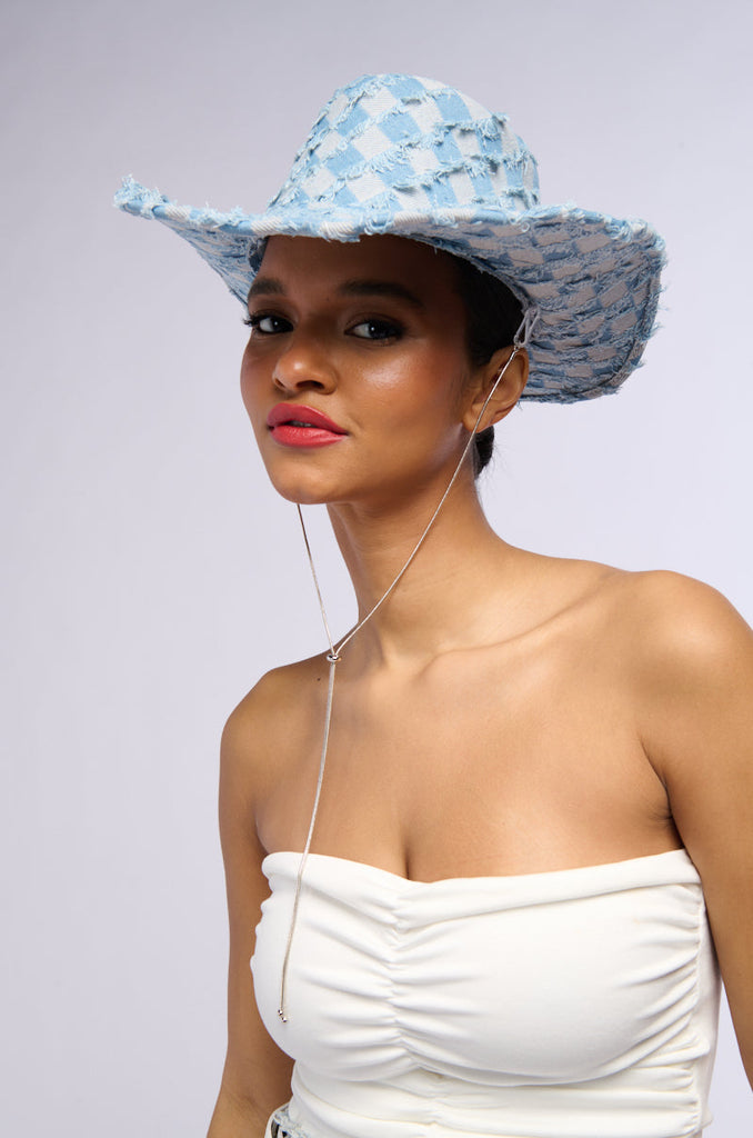 DENIM BABY COWBOY HAT