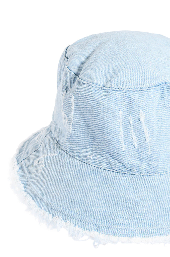 ZELLY DENIM BUCKET HAT