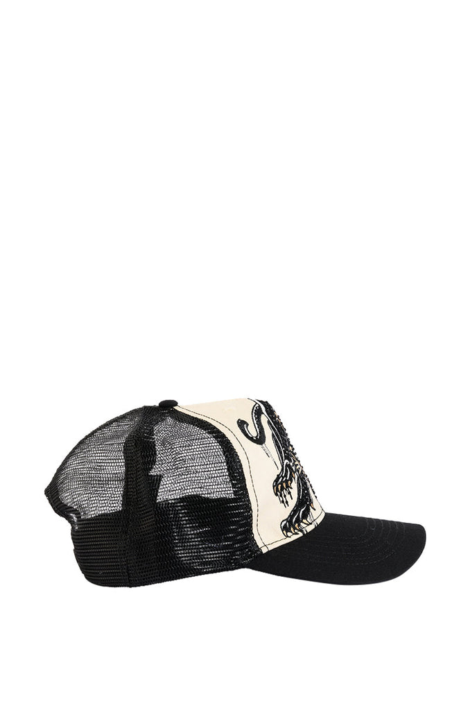 ED HARDY RHINESTONE PANTER TRUCKER HAT