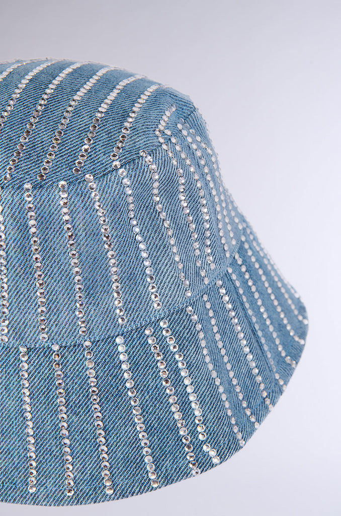 EXTRA LUXE DENIM BUCKET HAT
