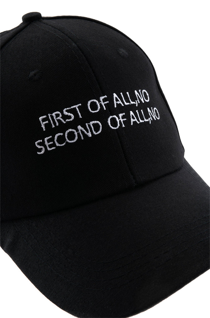 FIRST OF ALL HAT