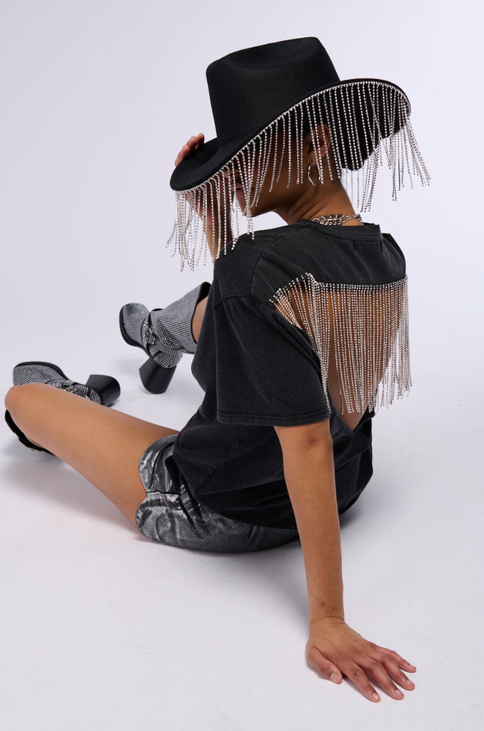 LETS GET ROWDY BLING COWBOY HAT