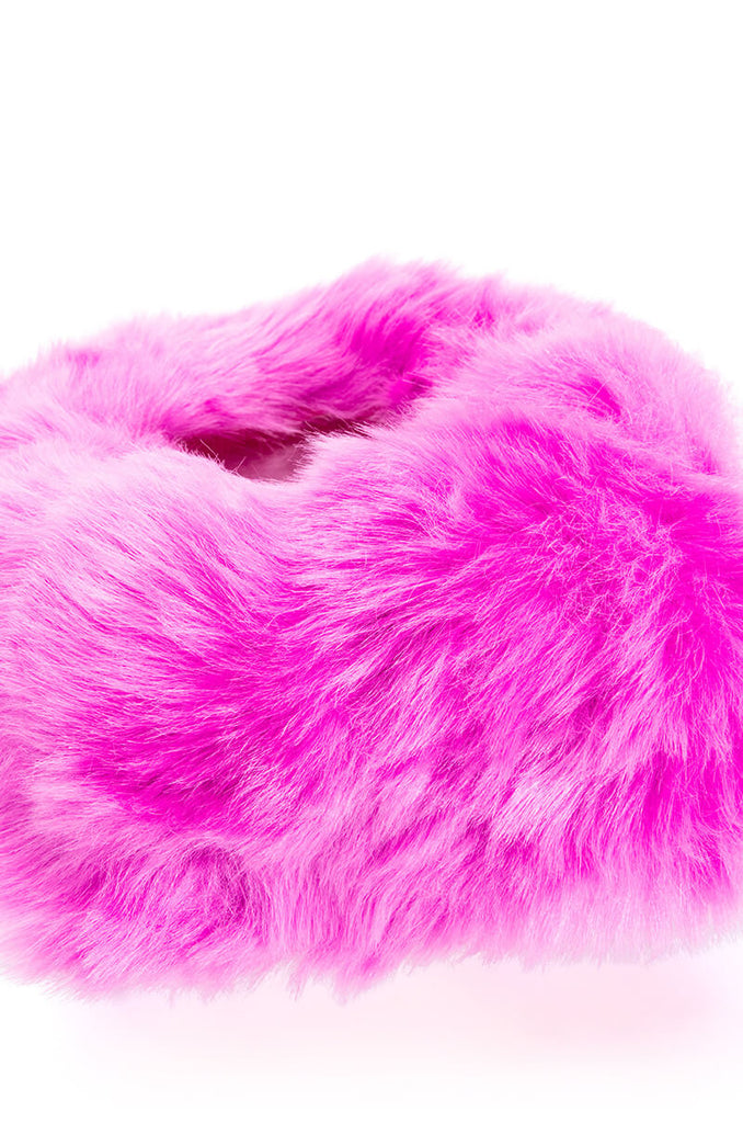 LUXE JENNY FAUX FUR HEADBAND