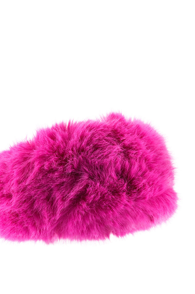 LUXE JENNY FAUX FUR HEADBAND