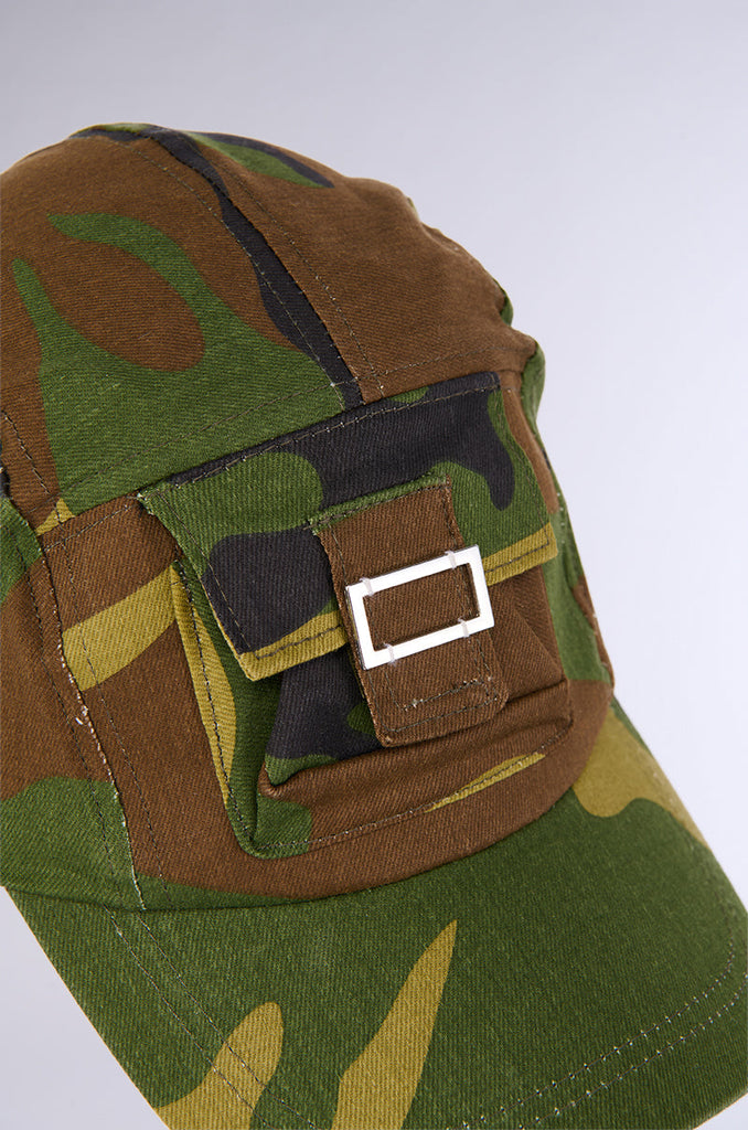 MIDTOWN CAMO HAT WITH POCKET