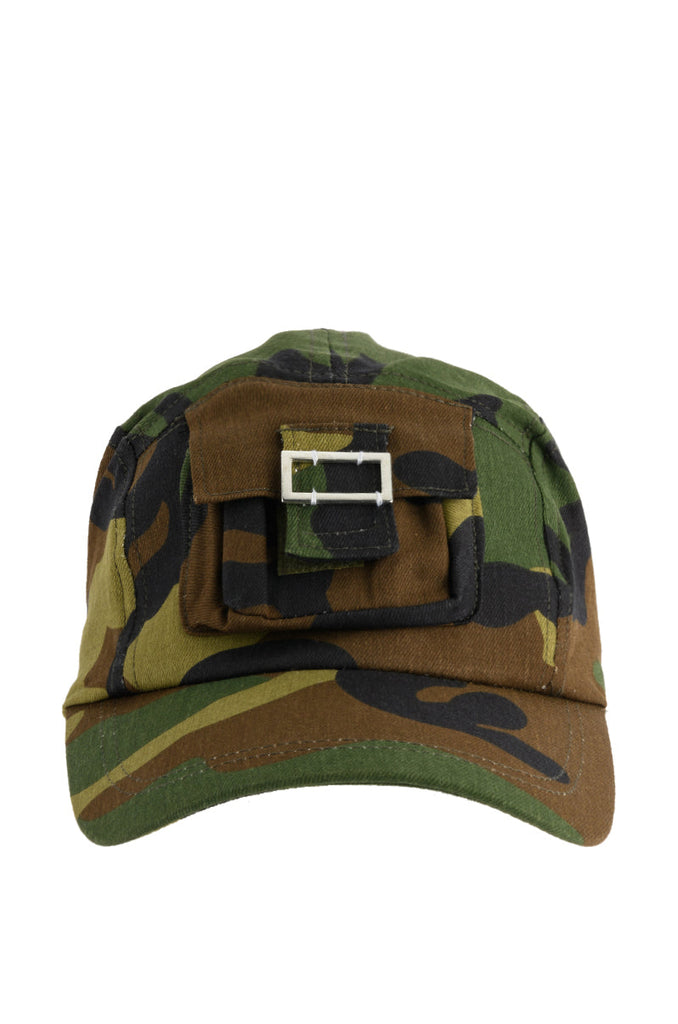 MIDTOWN CAMO HAT WITH POCKET