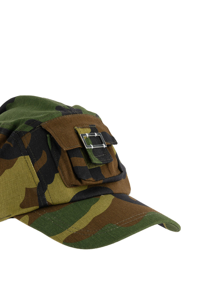 MIDTOWN CAMO HAT WITH POCKET