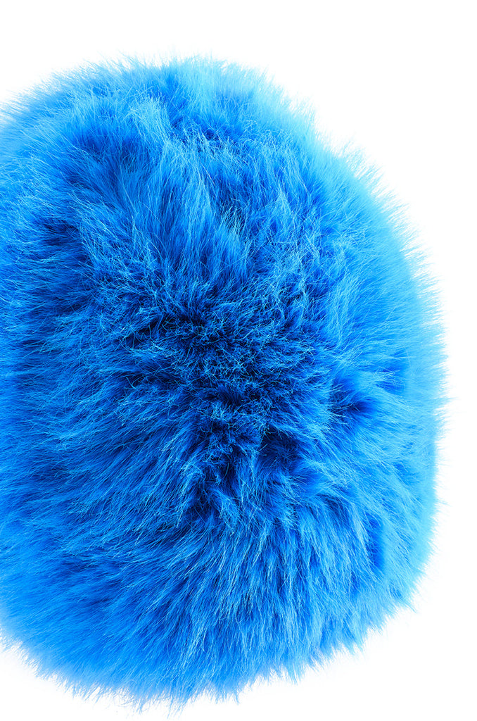 NO BUDGET FOLDOVER FUR BEANIE