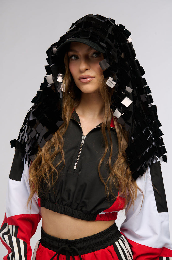 SHIMMER NIGHTS SEQUIN HAT