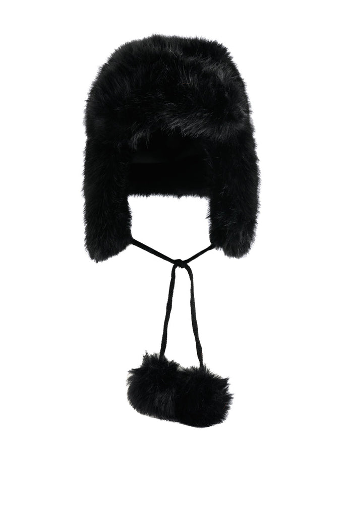 SNUGGLED UP FAUX FUR AVIATOR HAT