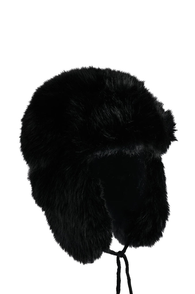SNUGGLED UP FAUX FUR AVIATOR HAT
