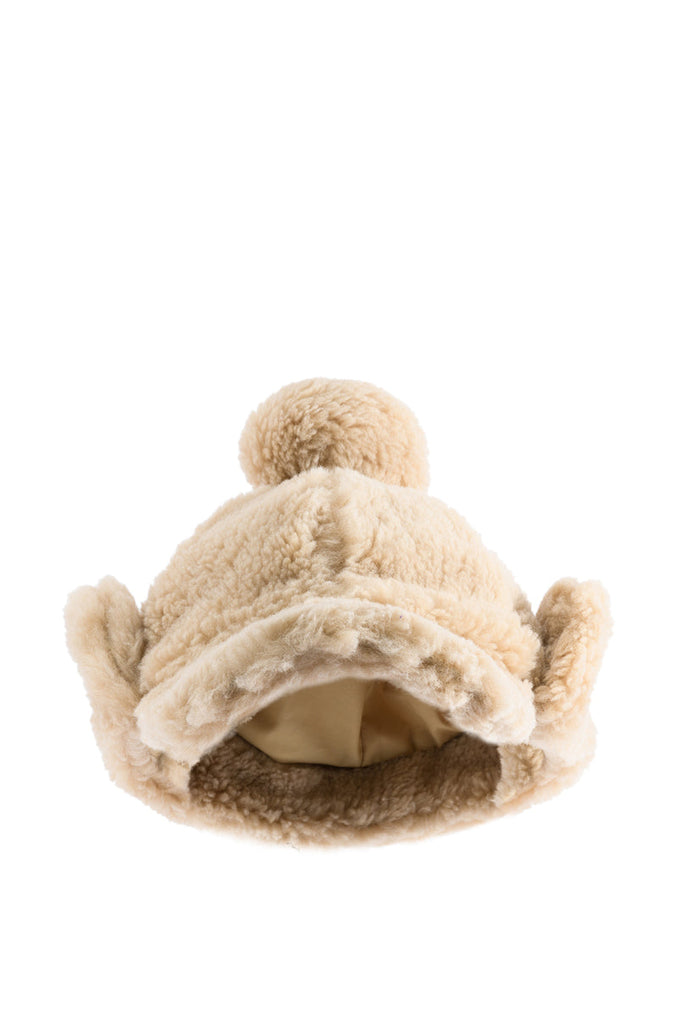 TEDDY FUR BASEBALL HAT