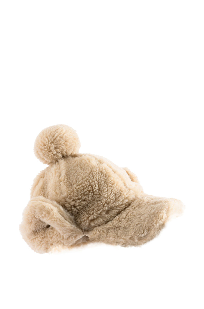 TEDDY FUR BASEBALL HAT