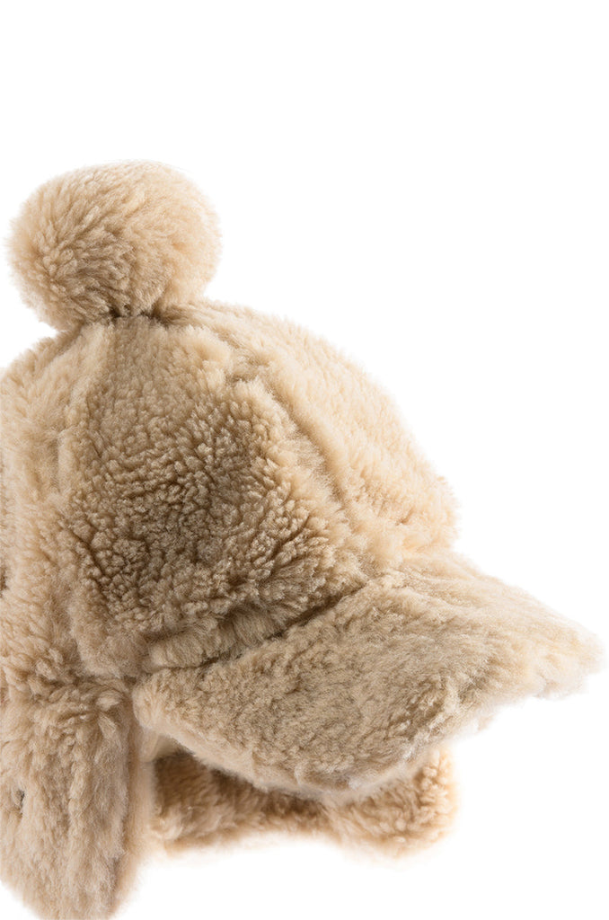 TEDDY FUR BASEBALL HAT